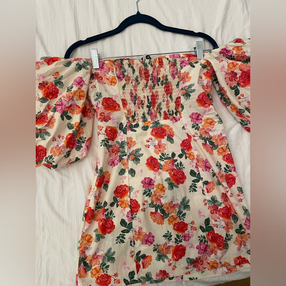 Zara floral dress